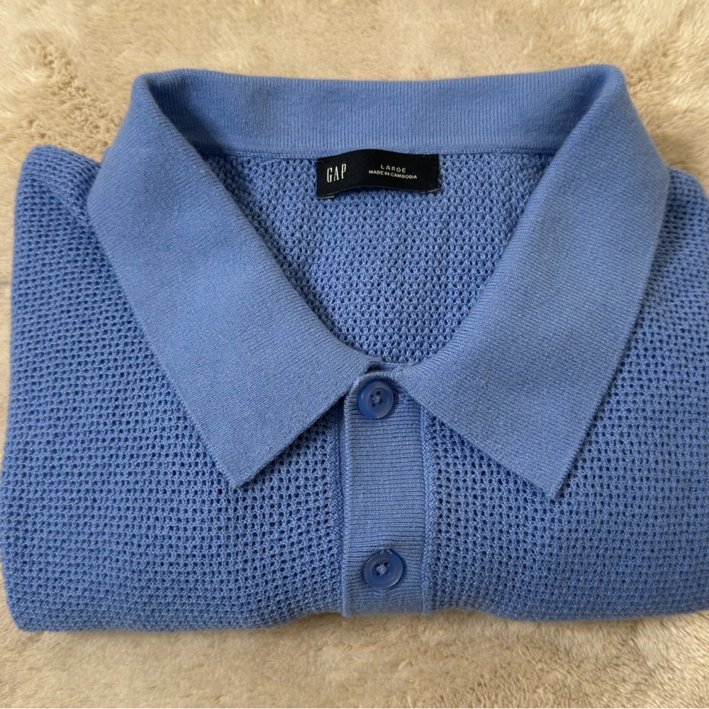 ‼️GAP Men knit  Blue Sweater‼️